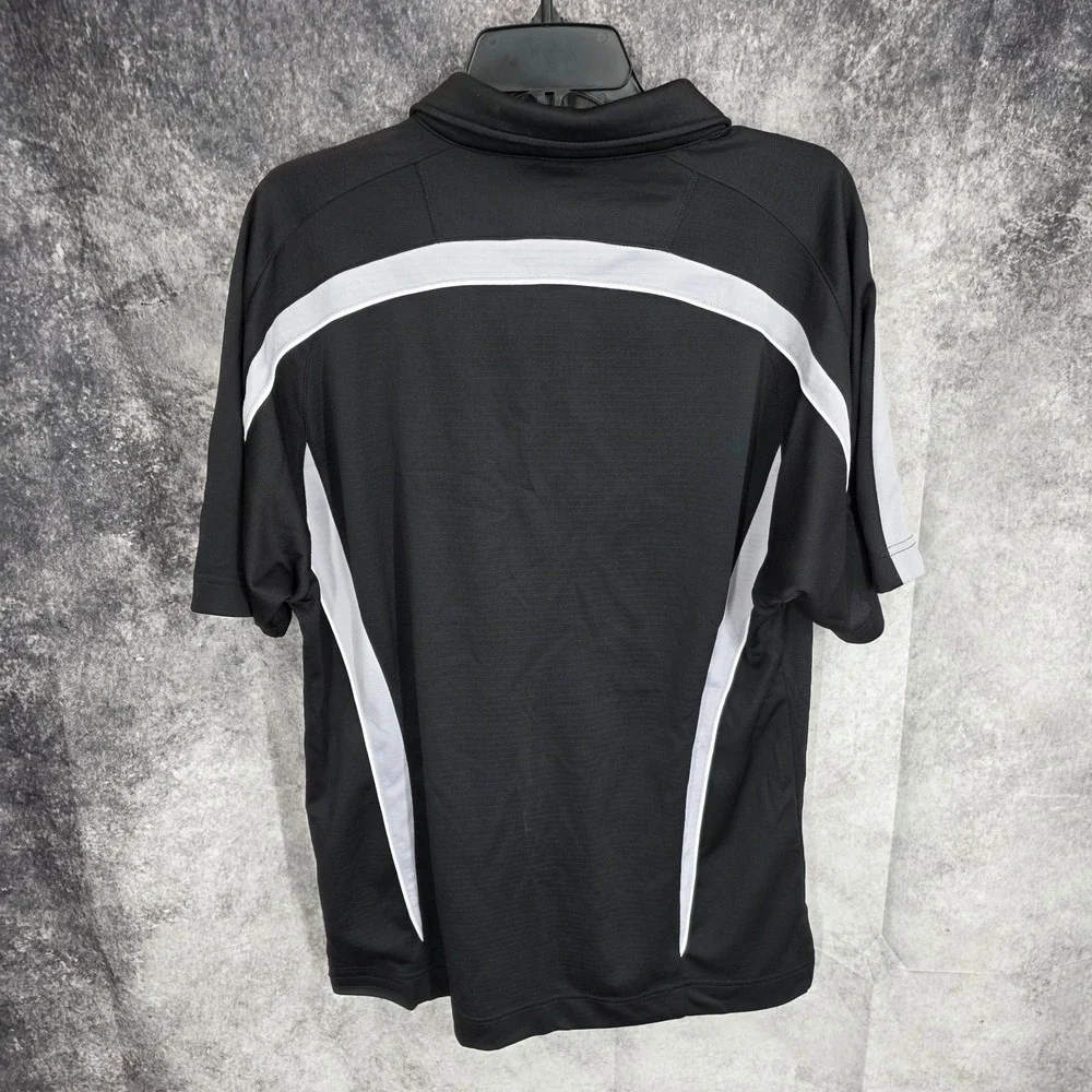 Texas A&M Aggies Polo Shirt Mens Medium Black Pro‎ Celebrity Sport NCAA Football